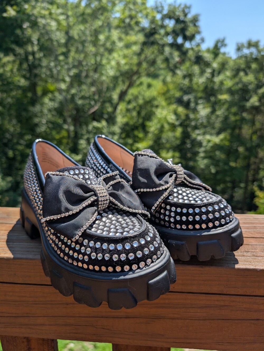 Betsey Johnson Vincent Loafers Sz 9 - Picture 2 of 7